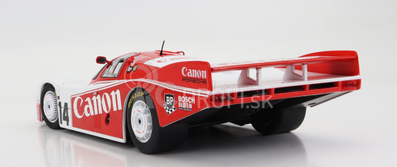 Solido Porsche 956 Turbo Team Canon Racing N 14 24h Le Mans 1983 J.palmer - J.lammers - R.lloyd 1:18 Červená Biela