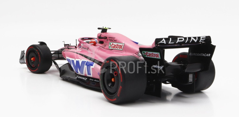 Solido Renault F1 A522 Team Alpine Bwt N 31 Saudi Arabia Gp 2022 Esteban Ocon 1:18 Ružová