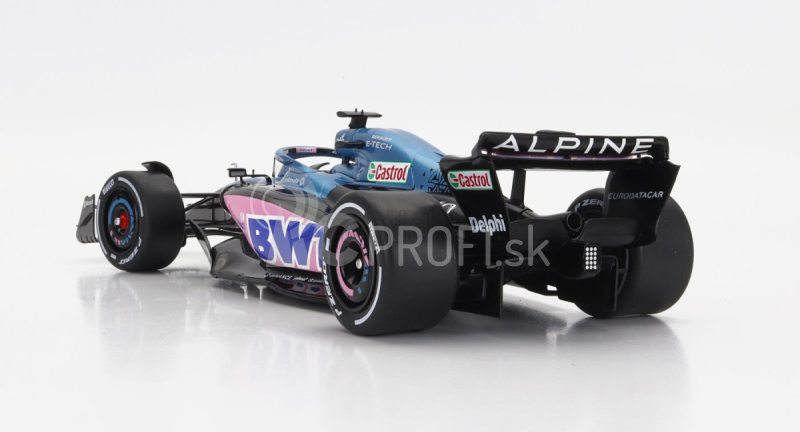 Solido Renault F1 A523 Team Bwt Alpine Press Launch Livery N 10 Pierre Gasly - N 31 Esteban Ocon 2023 1:18 Modrá čierna ružová