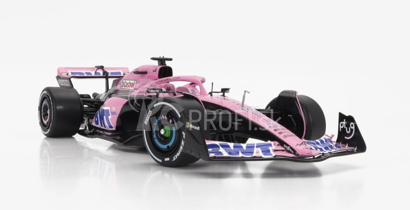 Solido Renault F1 A523 Team Bwt Alpine Press Launch Livery N 10 Pierre Gasly - N 31 Esteban Ocon 2023 1:18 Ružová čierna modrá