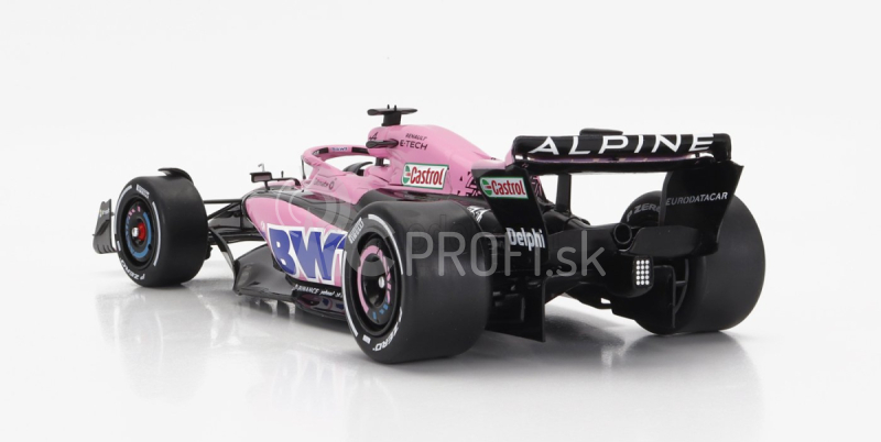 Solido Renault F1 A523 Team Bwt Alpine Press Launch Livery N 10 Pierre Gasly - N 31 Esteban Ocon 2023 1:18 Ružová čierna modrá