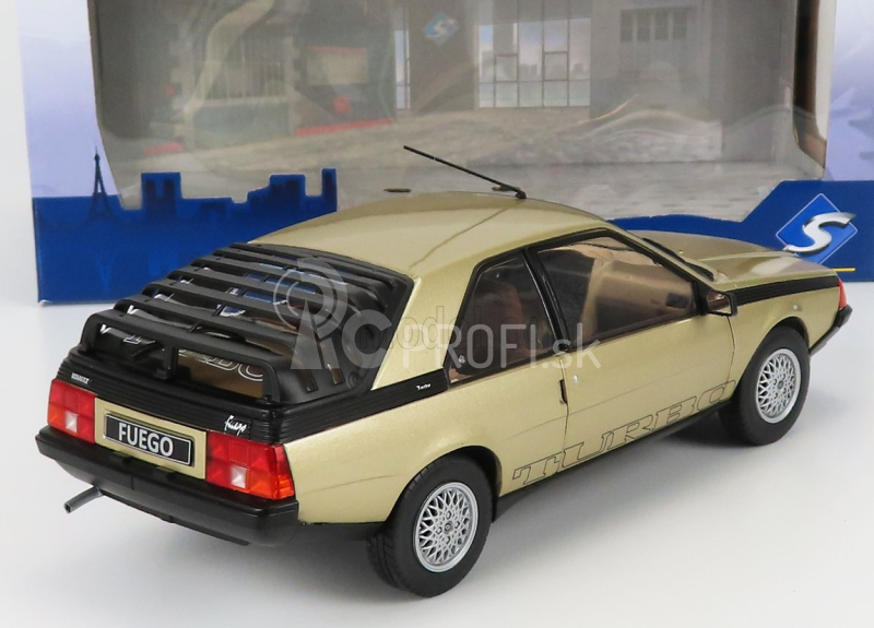 Solido Renault Fuego Gts Turbo Coupe 1980 1:18 Zlato