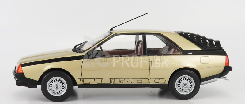 Solido Renault Fuego Gts Turbo Coupe 1980 1:18 Zlato