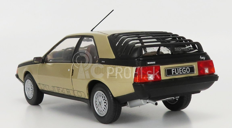 Solido Renault Fuego Gts Turbo Coupe 1980 1:18 Zlato