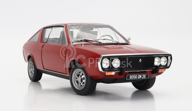 Solido Renault R17 Mk1 1976 1:18 Červená