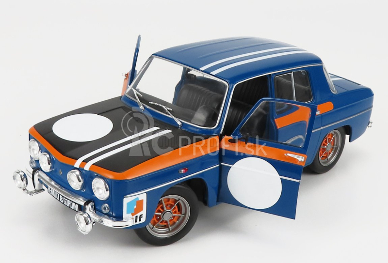 Solido Renault R8 Gordini 1300 1967 1:18 Svetlo modrá oranžová