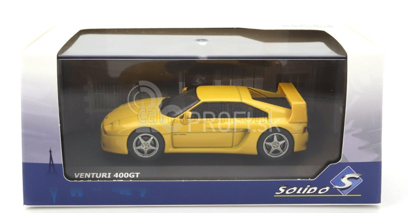 Solido Venturi 400 Gt Biturbo 1994 1:43 Žltá