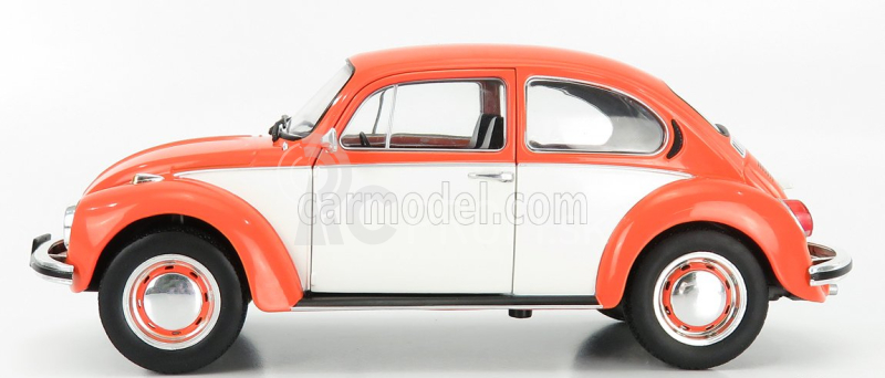 Solido Volkswagen Beetle 1303 1974 1:18 oranžová biela