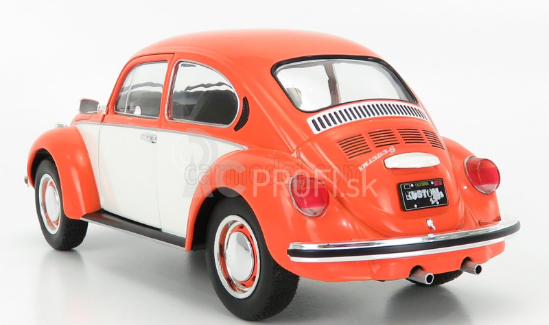 Solido Volkswagen Beetle 1303 1974 1:18 oranžová biela