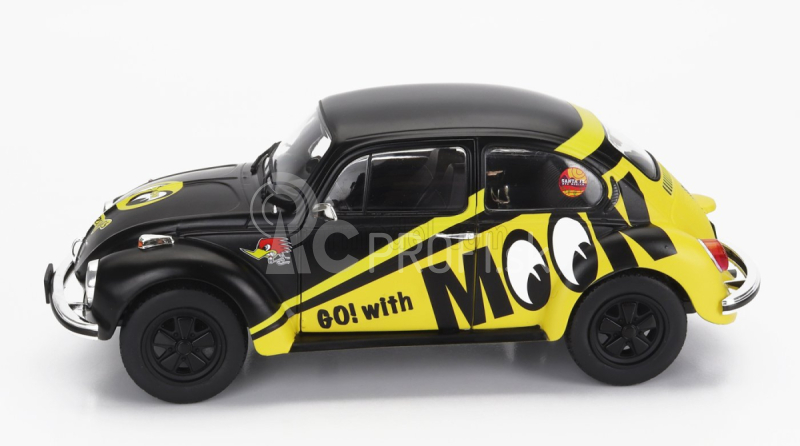 Solido Volkswagen Beetle 1303 Mooneyes 1974 1:18 čierno-žltý