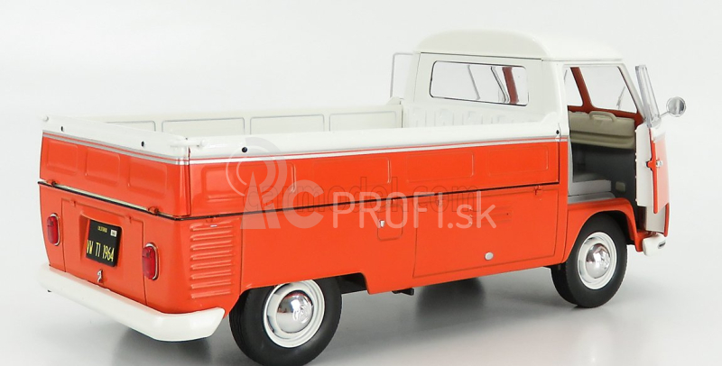 Solido Volkswagen T1 Pick-up otvorený 1950 1:18 oranžová biela