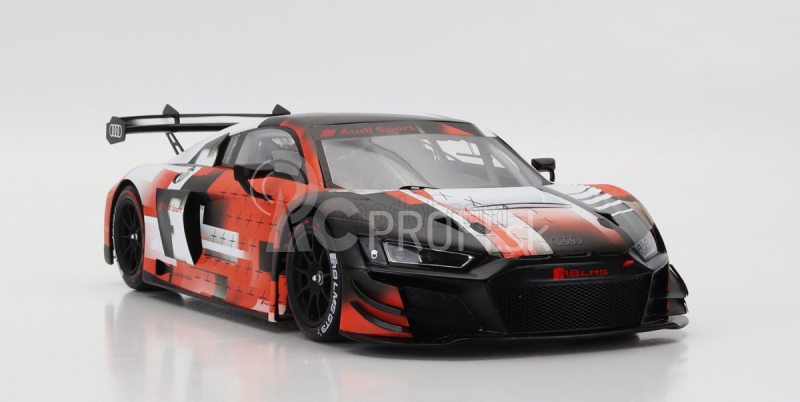 Spark model Audi R8 Lms Gt3 Evo Ii Presentation 2022 1:18 White Red Black