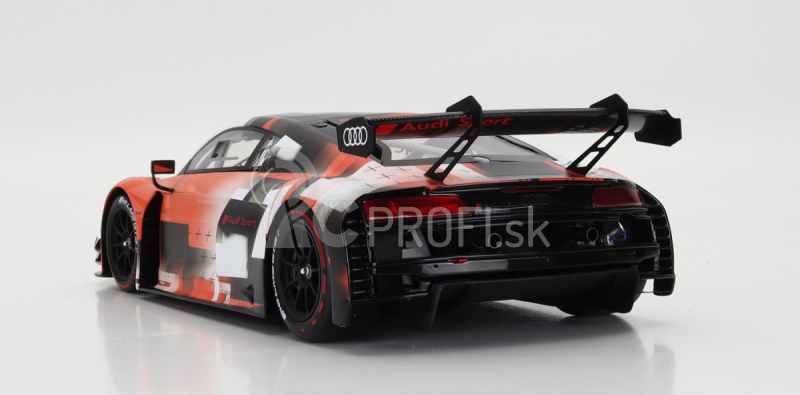 Spark model Audi R8 Lms Gt3 Evo Ii Presentation 2022 1:18 White Red Black