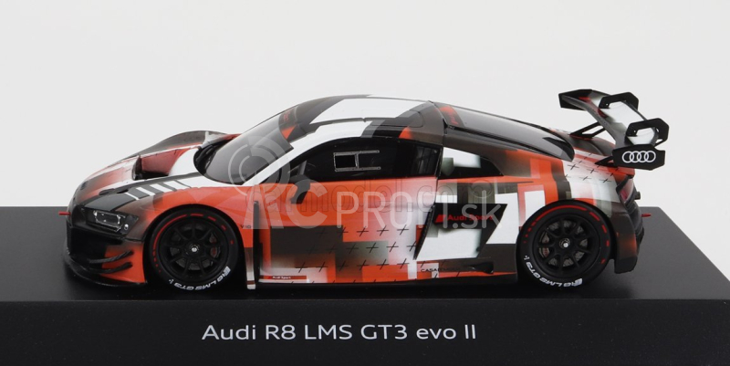 Spark model Audi R8 Lms Gt3 Evo Ii Presentation 2022 1:43 White Red Black