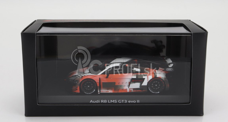 Spark model Audi R8 Lms Gt3 Evo Ii Presentation 2022 1:43 White Red Black