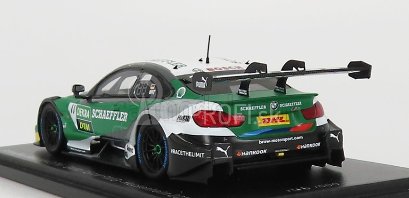 Spark-model BMW radu 4 M4 Schaeffler Team Rmg N 11 Hockenheim Dtm 2019 M.wittmann 1:43 Zelená Biela