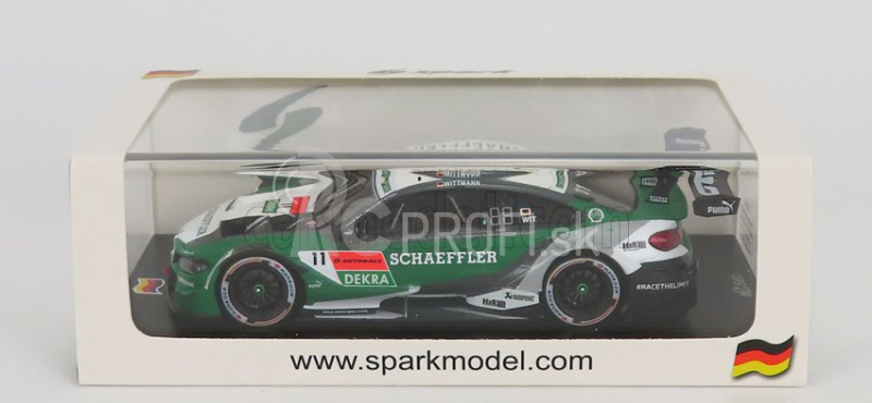 Spark-model BMW radu 4 M4 Schaeffler Team Rmg N 11 Super Gt Dream Race Fuji 2019 M.wittmann 1:43 Zelená Biela