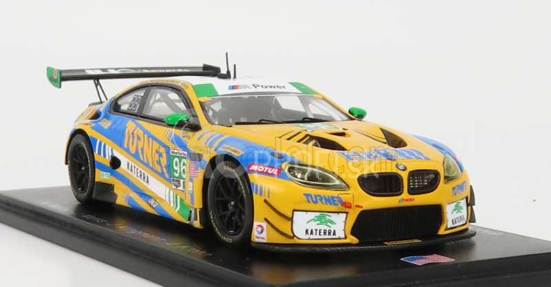 Spark-model BMW radu 6 M6 Gt3 Team Turner Motorsport N 96 24h Daytona 2017 M.martin - J.marks - J.klingmann - J.krohn 1:43 Žltá Modrá