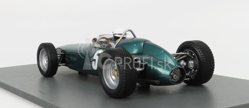 Spark-model BRM F1 N 5 Monaco Gp 1963 R.ginther 1:18 Green Met