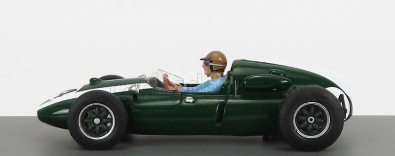 Spark-model Cooper F1 T51 Climax Team Cooper Car Company N 24 Winner Monaco Gp Jack Brabham 1959 Majster sveta 1:43 Zelená Biela