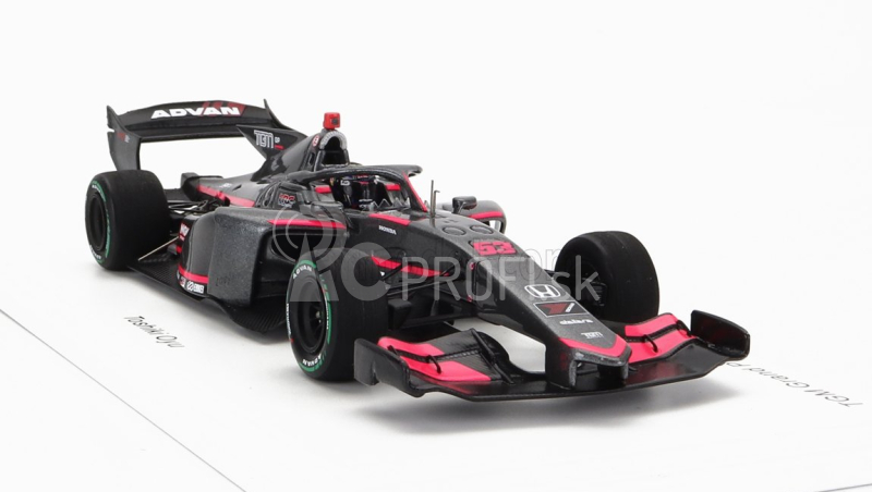 Spark-model Dallara Sf23 Honda M-tec Hr-417e Team Tgm Grand Prix N 53 Super Formula Sezóna 2023 Toshiki Oyu 1:43 Sivá červená