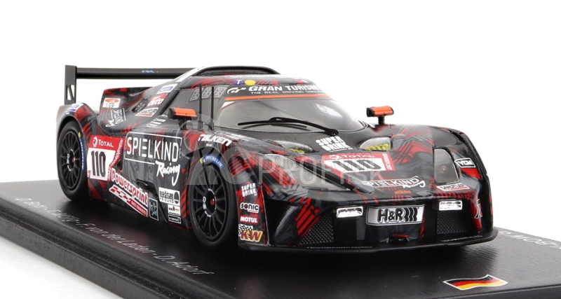 Spark-model KTM X-bow Gt4 Team Teichmann Racing N 110 24h Nurburgring 2021 D.bohr - T.molig - F.von Der Laden - D.adorf 1:43 Red Black