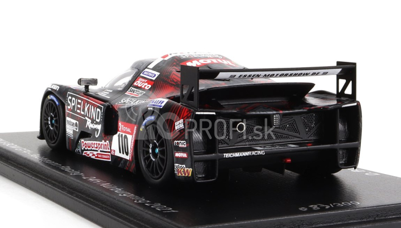 Spark-model KTM X-bow Gt4 Team Teichmann Racing N 110 24h Nurburgring 2021 D.bohr - T.molig - F.von Der Laden - D.adorf 1:43 Red Black