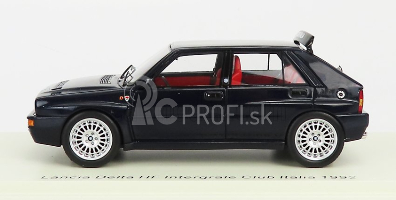 Spark-model Lancia Delta Hf Integrale Evo2 Club Italia 1992 1:43 Tmavomodrá