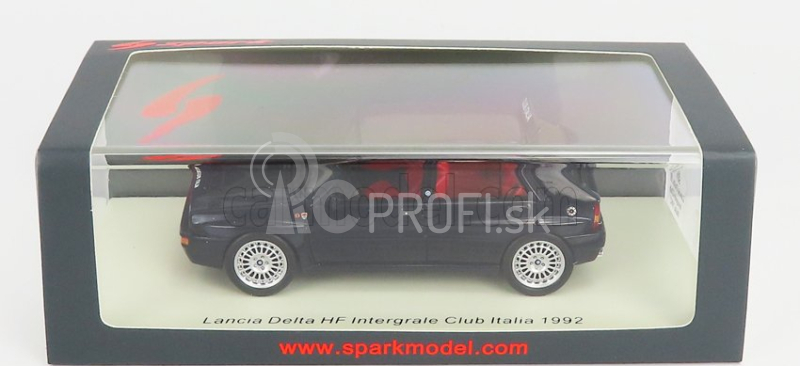 Spark-model Lancia Delta Hf Integrale Evo2 Club Italia 1992 1:43 Tmavomodrá