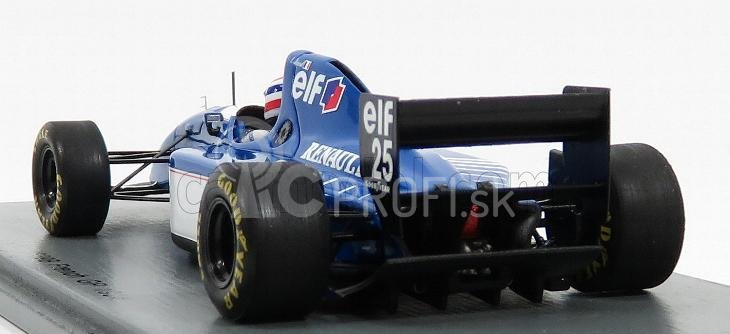 Spark-model Ligier F1 Js39b N 25 French Gp 1994 Eric Bernard 1:43 Modrá biela