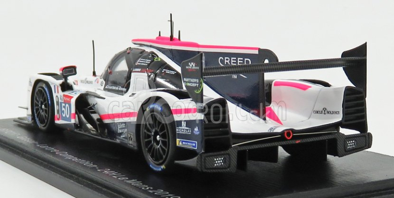 Spark-model Ligier Js P217 Gibson Gk428 4.2l V8 Team Larbre Competition N 50 24h Le Mans 2019 E.creed - R.ricci - N.boulle 1:43 White Black