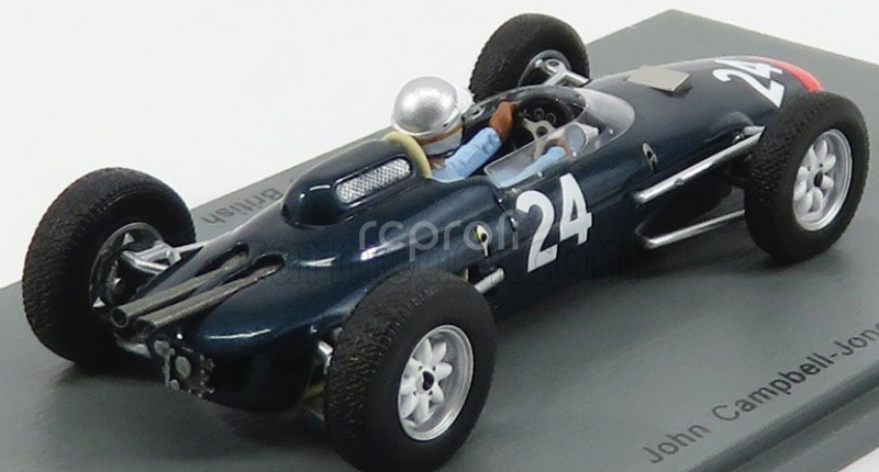 Spark-model Lola F1 Mkiv English Gp 1963 J.c.jones 1:43 Modrá červená