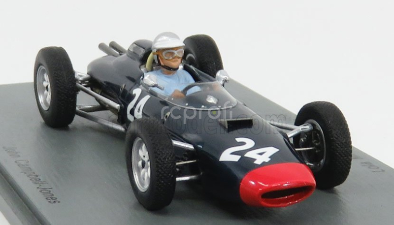 Spark-model Lola F1 Mkiv English Gp 1963 J.c.jones 1:43 Modrá červená