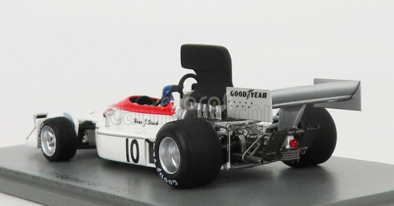 Spark-model March F1 751 N 10 German Gp 1975 H.stuck 1:43 Biela červená