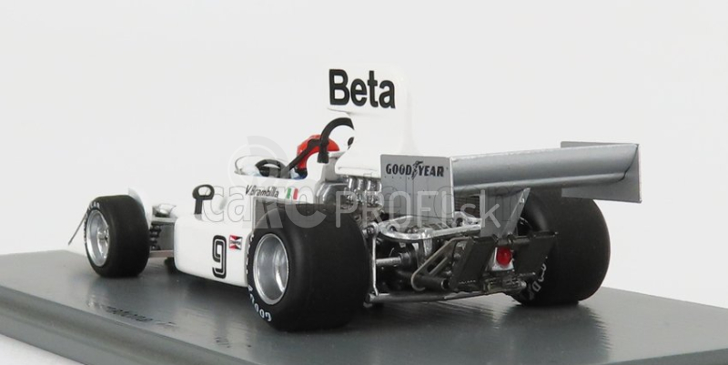 Spark-model March F1 761 N 9 2nd International Trophy 1976 V.brambilla 1:43 Biela