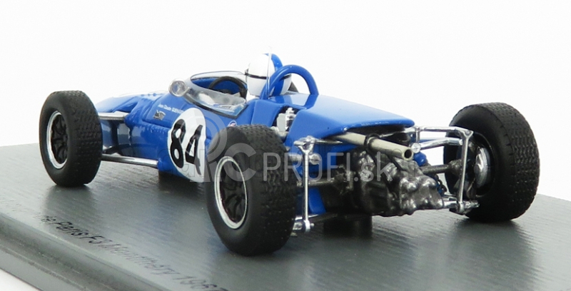 Spark-model Matra F3 Ms5 N 84 4. F3 Paris Montlhery Cup 1967 J.c.guenard 1:43 Modrá