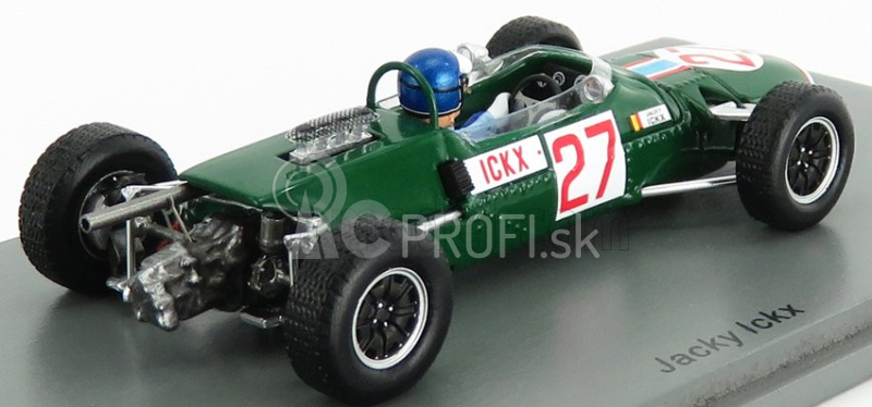 Spark-model Matra simca F1 Ms5 N 27 Germany Gp 1966 J.icks 1:43 Zelená