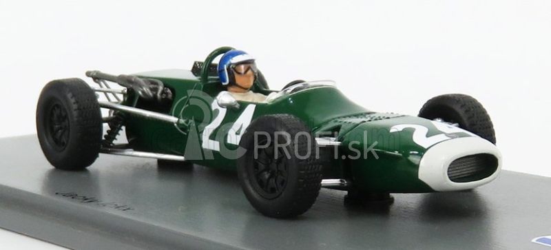 Spark-model Matra simca F2 M5s N 24 De Pau Gp 1966 J.ickx 1:43 Zelená