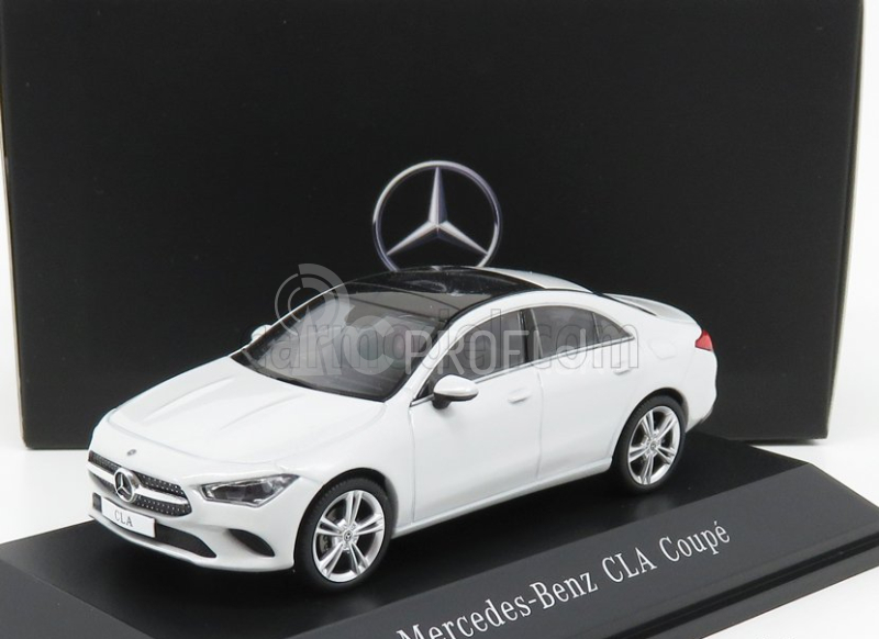 Spark-model Mercedes benz Cla-class Coupe (c118) 2019 1:43 Digital White