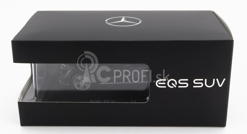 Spark-model Mercedes Benz Eqs Suv (x296) Von Mercedes-eq 2022 1:43 Black