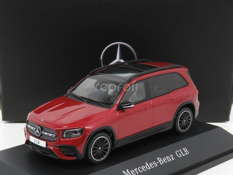 Spark-model Mercedes Benz Glb-class (x247) 2019 1:43 Designo Patagonia Bright Red