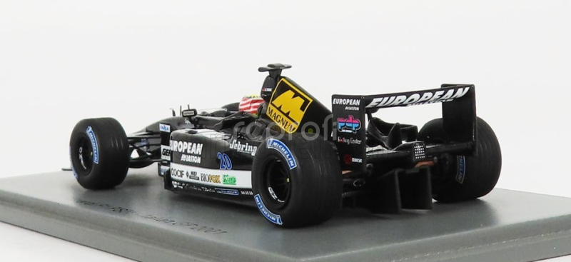 Spark-model Minardi F1 Ps01 Team European N 20 Season 2001 Alexander Yoong 1:43 Black White