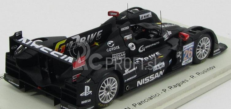 Spark-model Oreca 03 Team Nissan-signatech N 26 10. 24h Le Mans 2012 P.ragues - N.panciatici - R.rusinov 1:43 Black