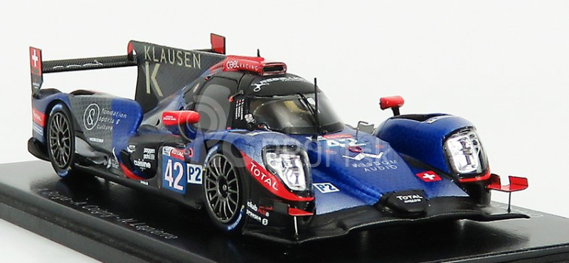 Spark-model Oreca 07 Gibson Team Cool Racing N 42 12. 24h Le Mans 2020 A.borga - A.coigny - N.lapierre 1:43 Modrá červená