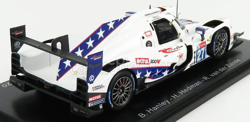 Spark-model Oreca 07 Gibson Team Draginspeed Usa N 27 16. 24h Le Mans 2020 B.hanley - H.hedman - R.van Der Zande 1:43 Biela Modrá