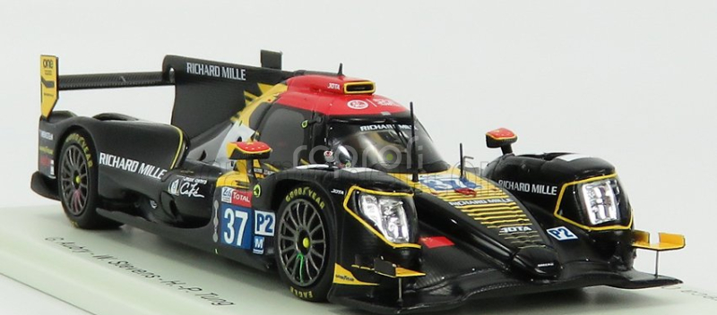 Spark-model Oreca 07 Gibson Team Jackie Chan Dc Racing N 37 24th Le Mans 2020 G.aubry - W.stevens - H.p.tung 1:43 Black Yellow