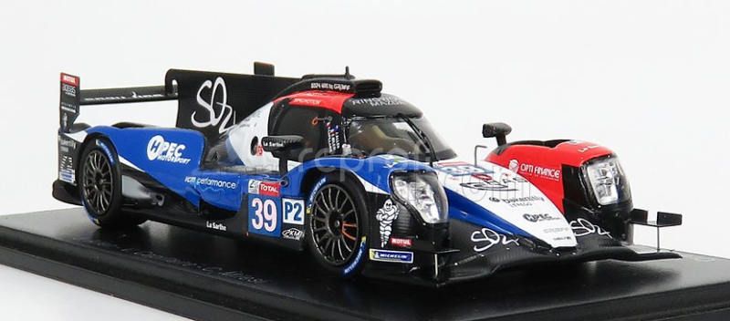 Spark-model Oreca 07 Gibson Team So24-has By Graff N 39 24h Le Mans 2020 J.allen - V.capillaire - C.milesi 1:43 Modrá červená biela