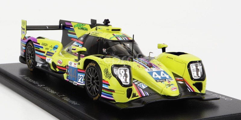 Spark-model Oreca Gibson 07 Gk428 4.2l V8 Team Arc Bratislava N 44 24h Le Mans 2022 M.konopka - B.viscaal - T.vautier 1:43 Yellow Black