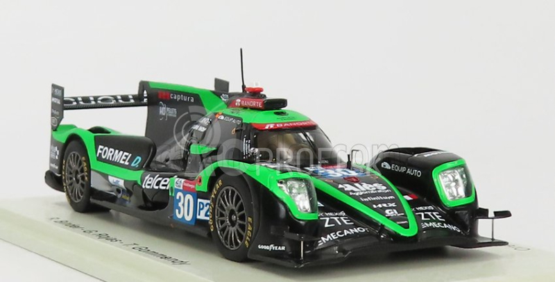 Spark-model Oreca Gibson 07 Gk428 4.2l V8 Team Duqueine N 30 24h Le Mans 2021 R.binder - T.gommendy - M.rojas 1:43 Zelená čierna