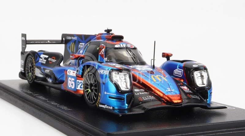 Spark-model Oreca Gibson 07 Gk428 4.2l V8 Team Panis Racing N 65 24h Le Mans 2022 J.canal - N.jamin - J.van Uitert 1:43 Modrá červená